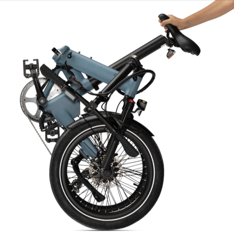 Eovolt Afternoon 20 Suspension Wheel Folding E Bike in Desert Sand Colour -2